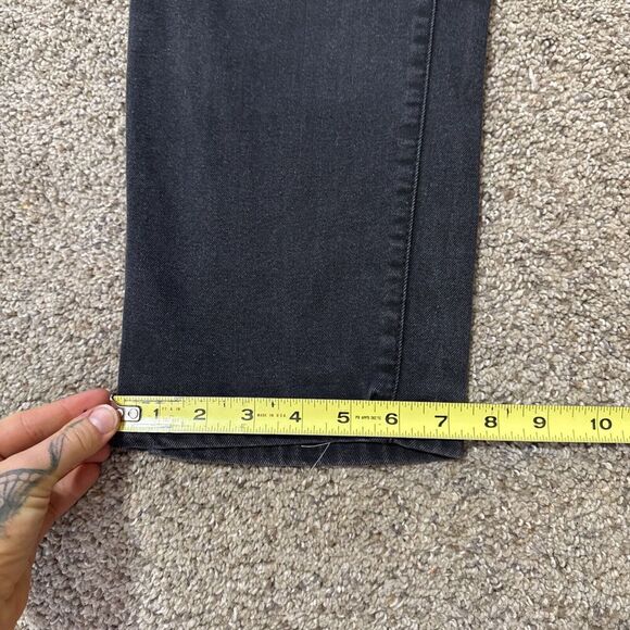 WXYZ Jeans 38x32 Mens Nomad Slim Fit Stretch Tapered Streetwear Punk Goth Black - Picture 4 of 11